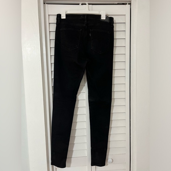 Levi’s 720 Black High Rise Skinny Jeans - Picture 3 of 4